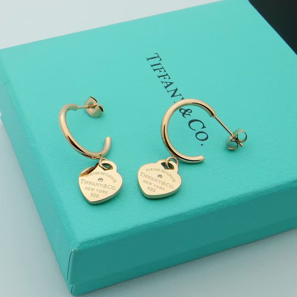 18K Return to Tiffany Hoop Earrings