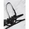 Floral Lace Lingerie Set â€?Unlined Half Cup Bra & Brief