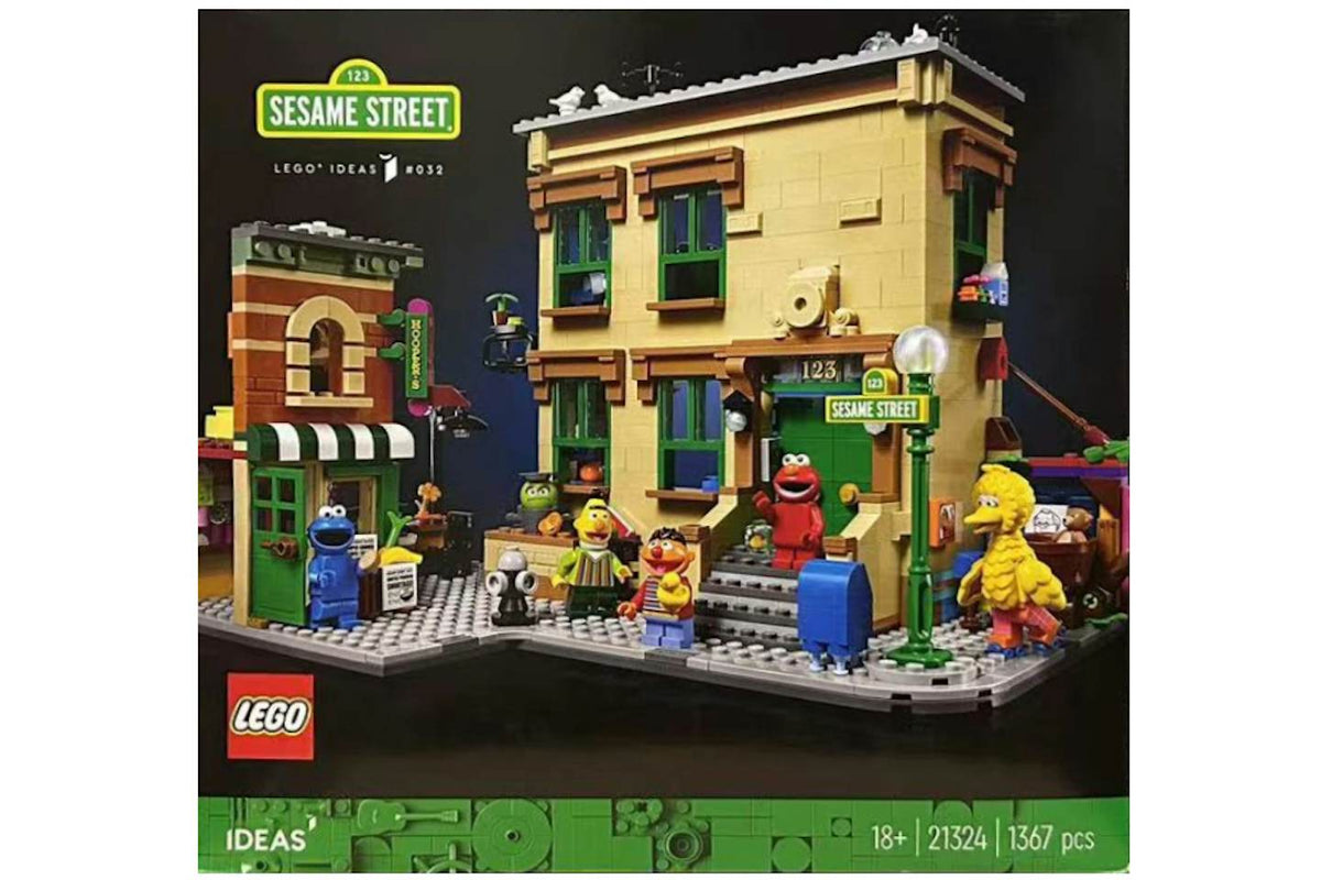 LEGO Ideas 123 Sesame Street 21324 Building Set