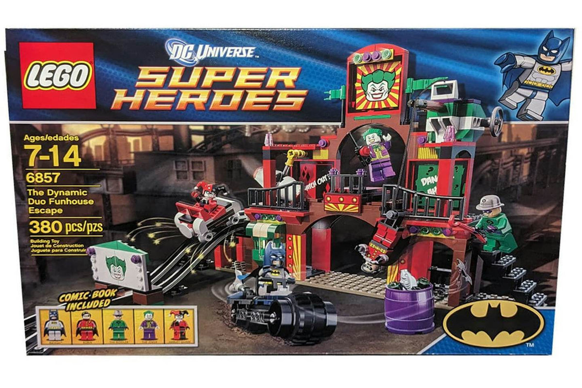 LEGO DC The Dynamic Duo Funhouse Escape 6857 Building Set