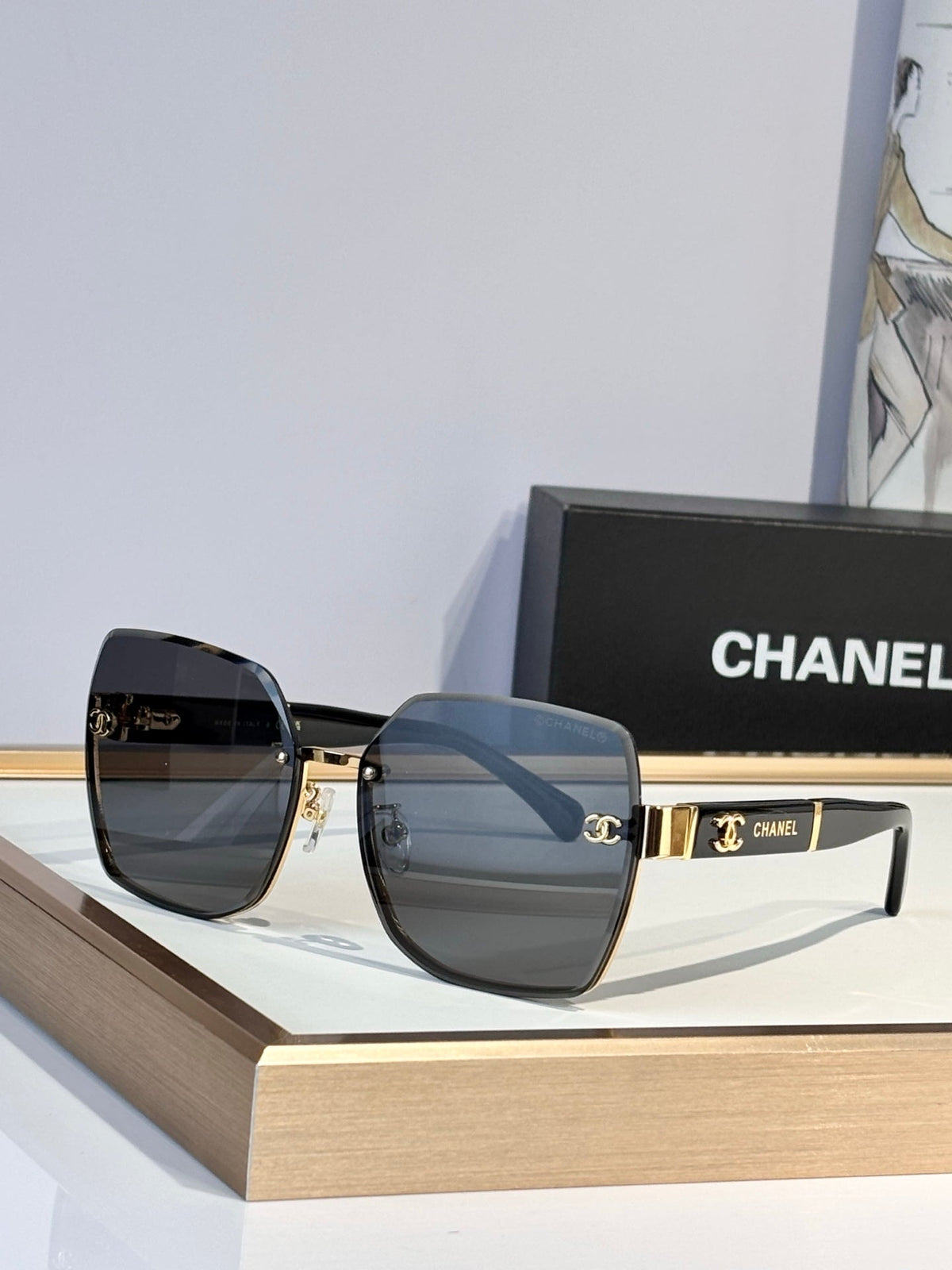 CHANEL Sunglasses-5504-H
